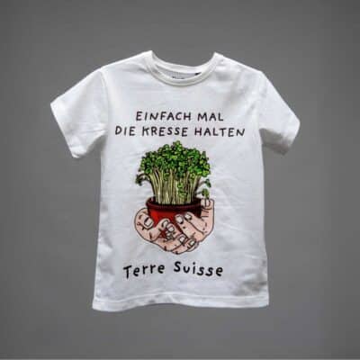 T-Shirt Terre Suisse Kresse halten